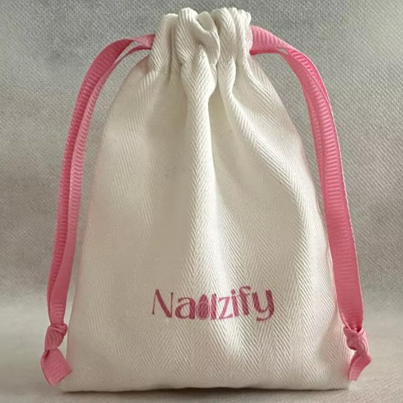 Luxury Bags Logo - حقيبة برباط قماش متعرجة فاخرة مع