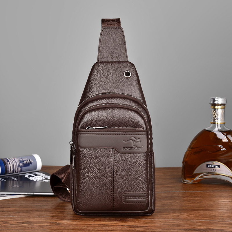 Luxury Bags Sling - العلامة التجارية الفاخرة الصدر حزمة جلدية