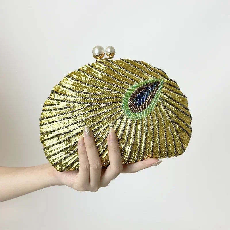Luxury Bags Green - حقيبة يد فاخرة جديدة باللون الأخضر