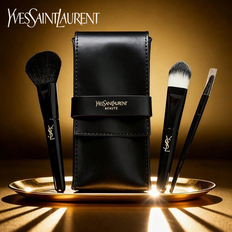 Luxury Beach Bags Ysl - طقم فرش مكياج YSL الأساسي المتكامل