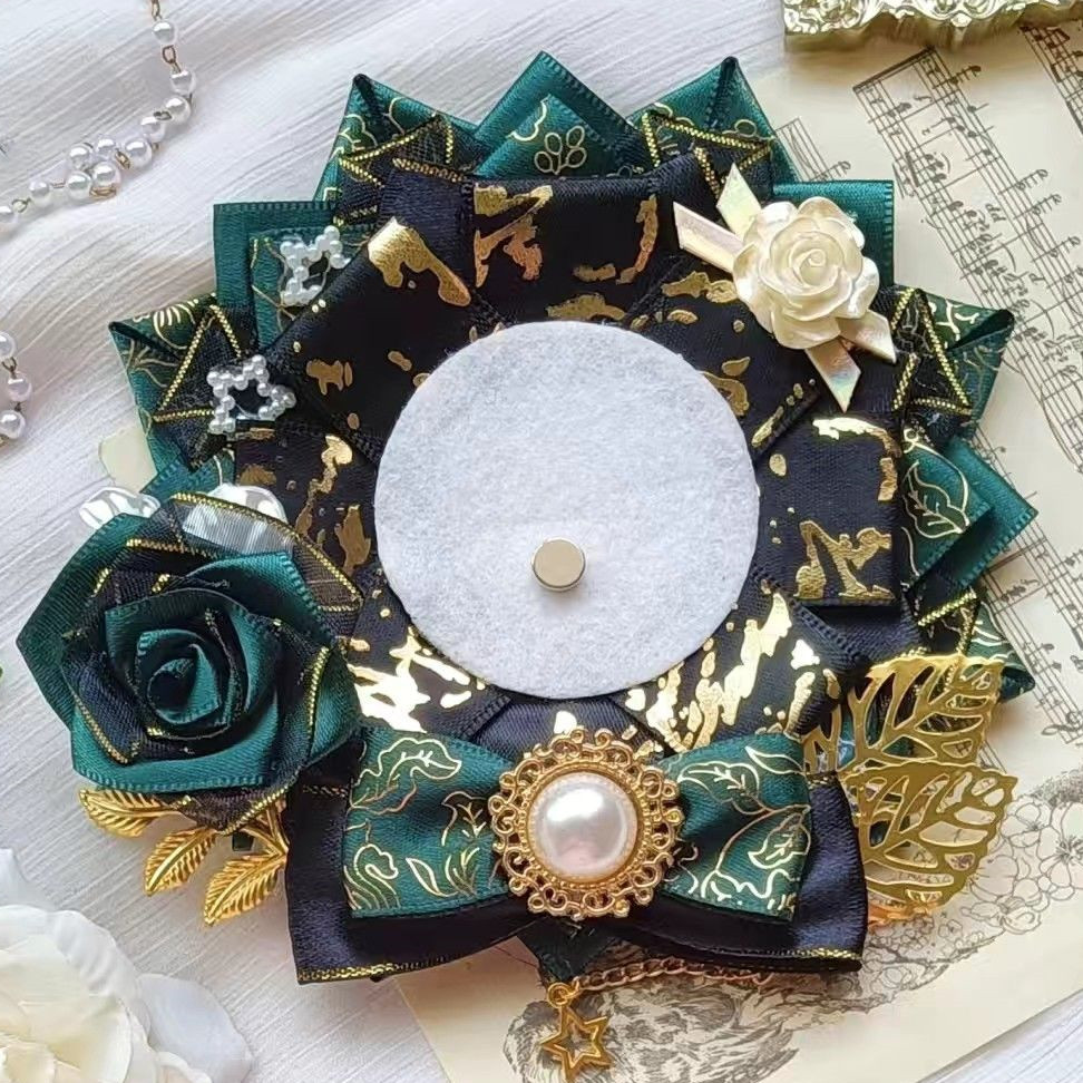 Luxury Bags Green - شارة الشريط الأخضر روزيت، ملحقات حقيبة