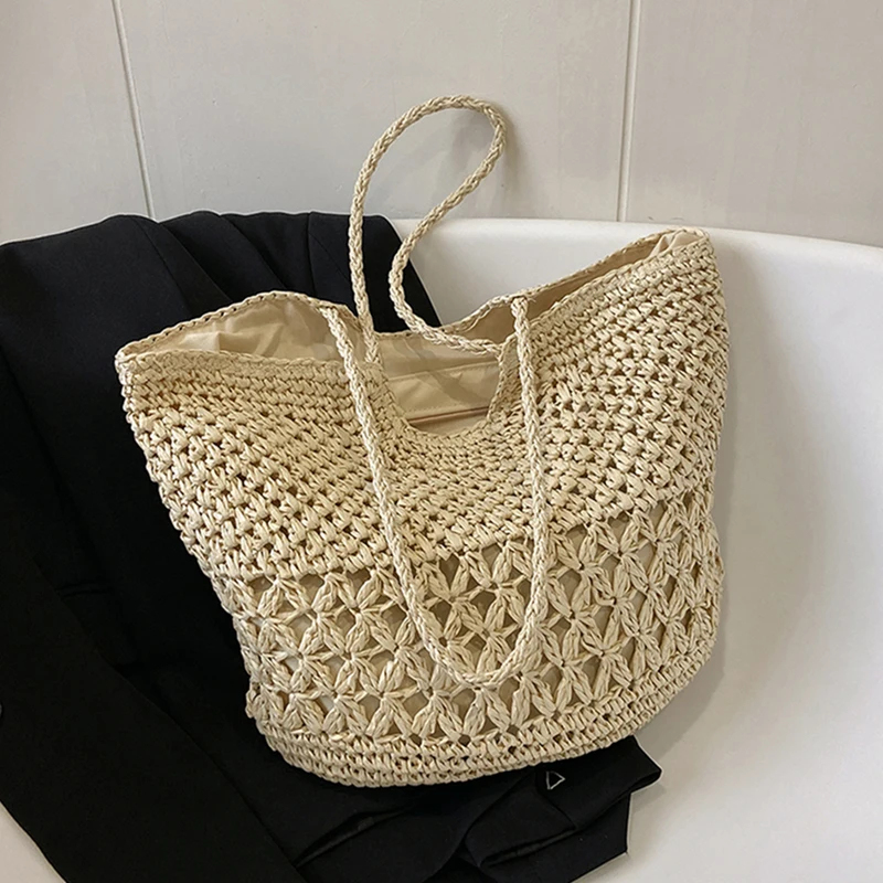 حقائب منسوجة من القش بتصميم عص - مراجعة Luxury Bags For Travel وسعره