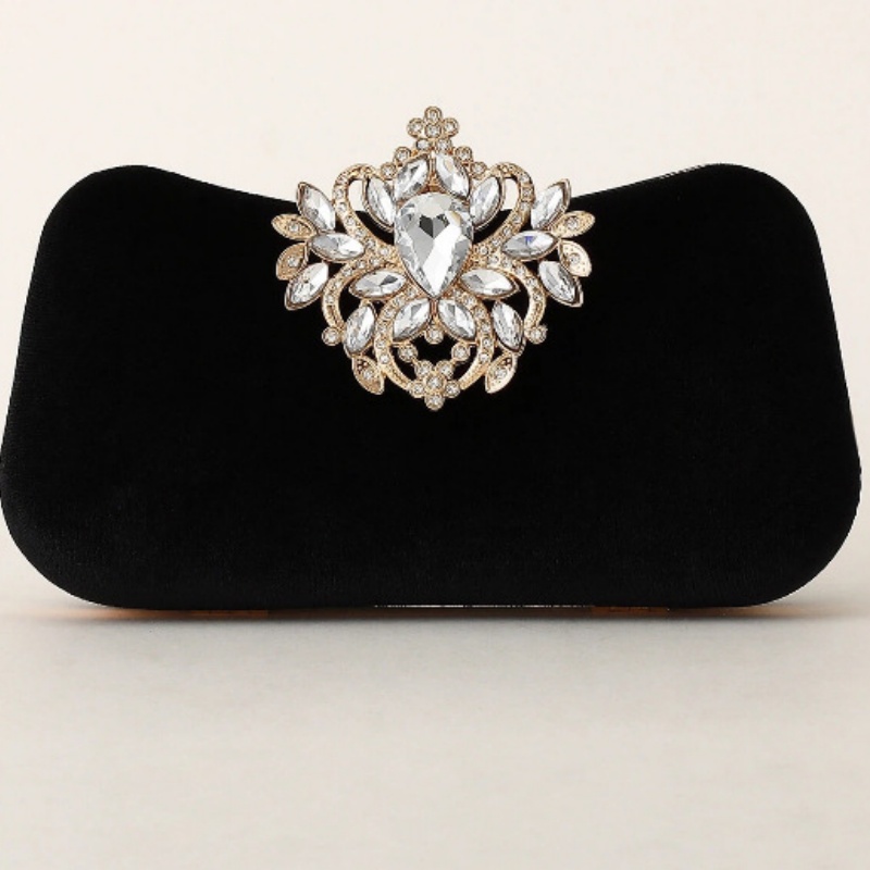 حقيبة يد مخملية خضراء داكنة فا - مراجعة Luxury Bags Green وسعره