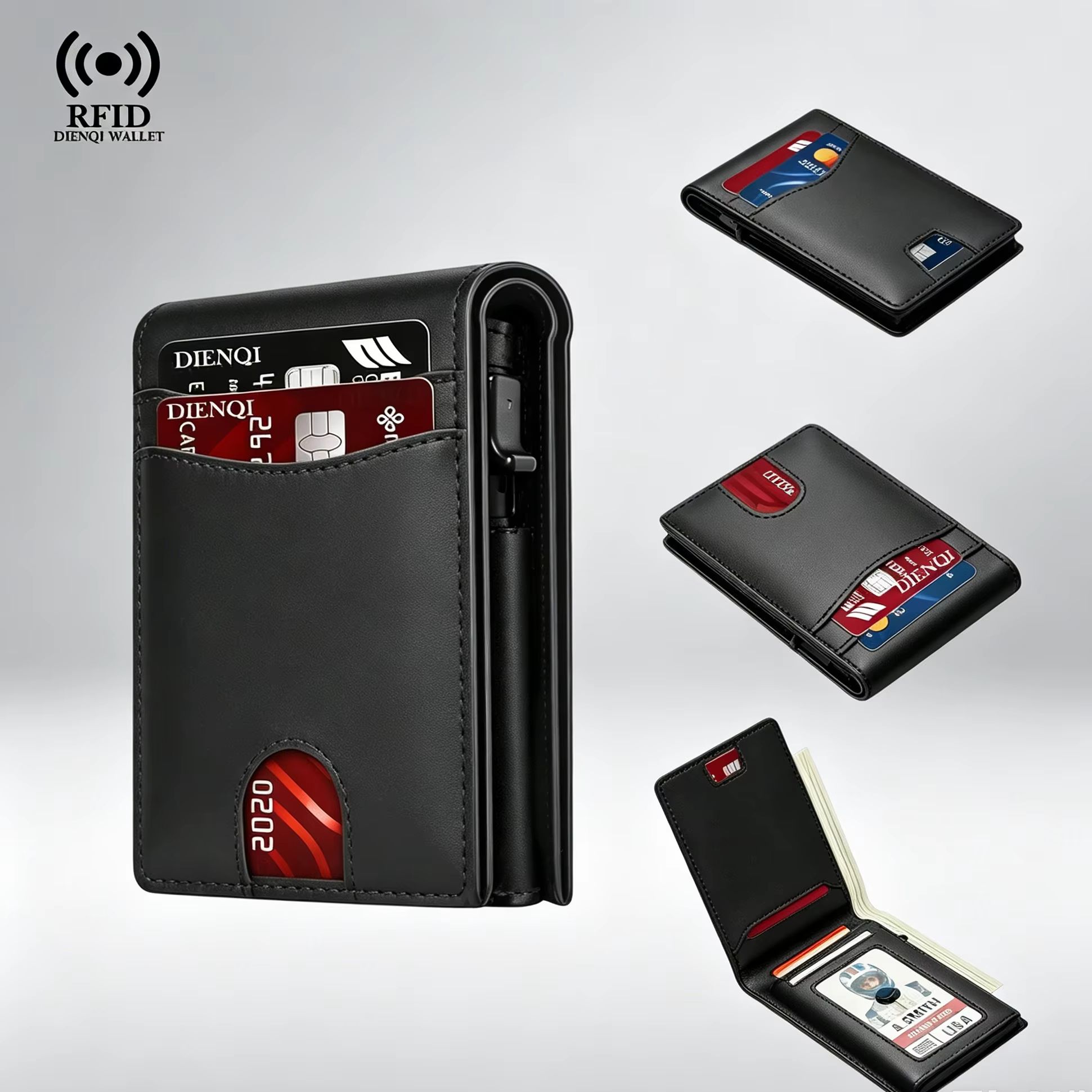 محفظة رجالية فاخرة لحمل بطاقات - مراجعة Luxury Bags Office وسعره