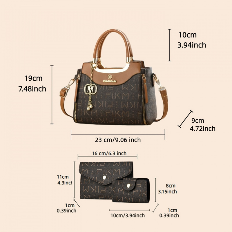 مجموعة من 3 قطع من الحقائب الف - مراجعة Luxury Bags & Leather Repair Of Atlanta Reviews وسعره