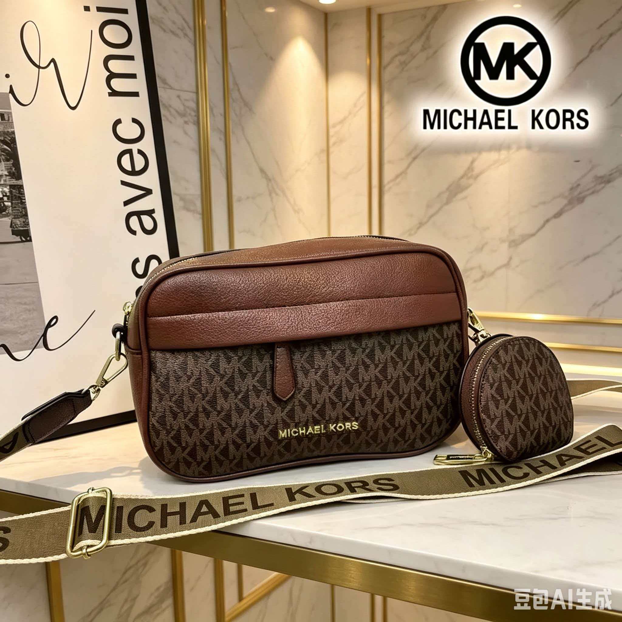 حقيبة كروس نسائية من مايكل كور - مراجعة Luxury Bags Michael Kors وسعره