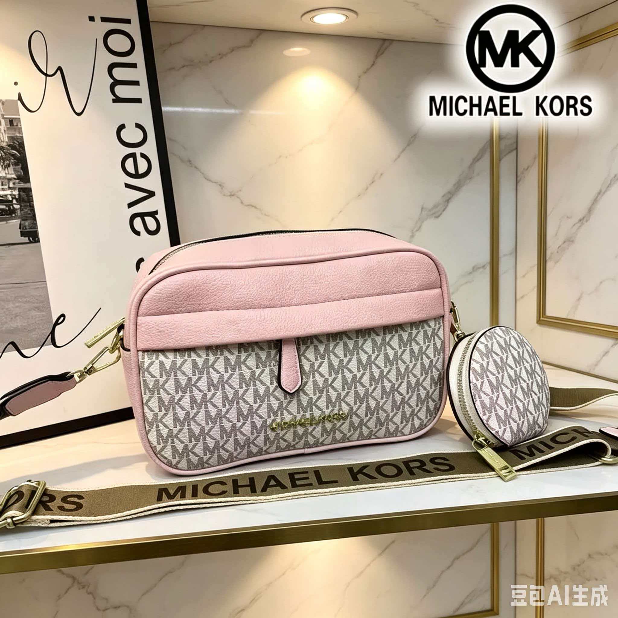 حقيبة كروس نسائية من مايكل كور - مراجعة Luxury Bags Michael Kors وسعره