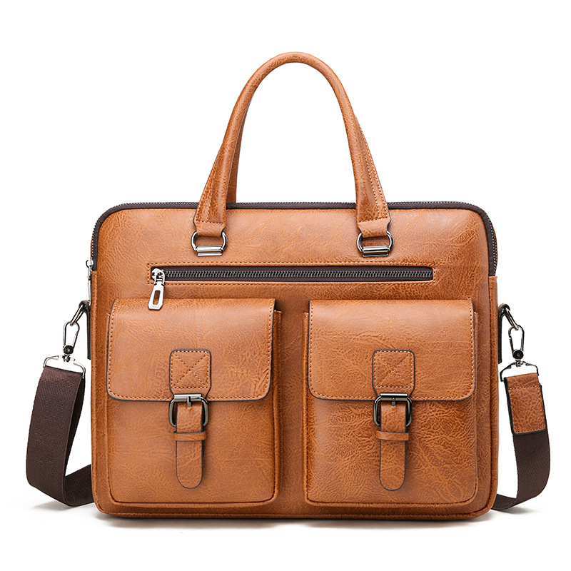 بو الجلود حقيبة الأعمال للرجال - مراجعة Luxury Bags Office وسعره