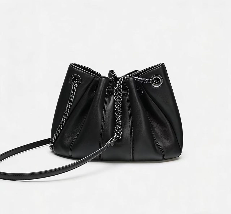 حقيبة دلو عصرية برباط سحب، حقا - مراجعة Luxury Bags Sling وسعره