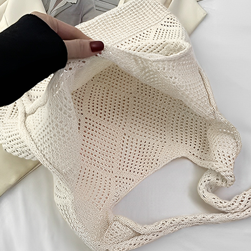 حقيبة تسوق كتف محبوكة محمولة ذ - مراجعة Luxury Beach Bags Ysl وسعره