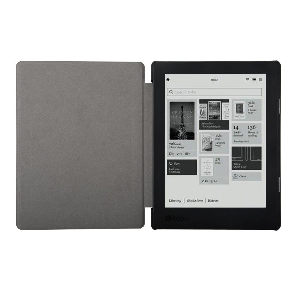 حافظة جلدية لجهاز KOBO AURA H2 - مراجعة Briefcase Leather Slim وسعره