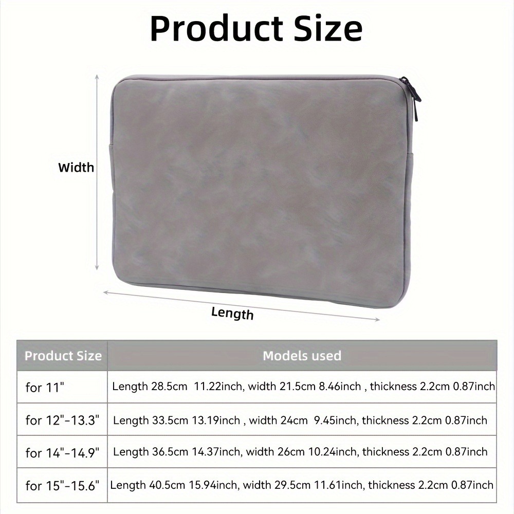 11 13 14 15 بوصة كمبيوتر محمول - مراجعة Briefcase Leather Slim وسعره