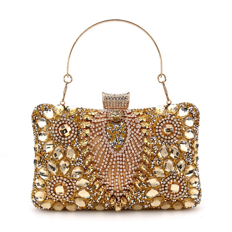 حقيبة يد مسائية فاخرة بشرابة خ - مراجعة Luxury Bags Green وسعره