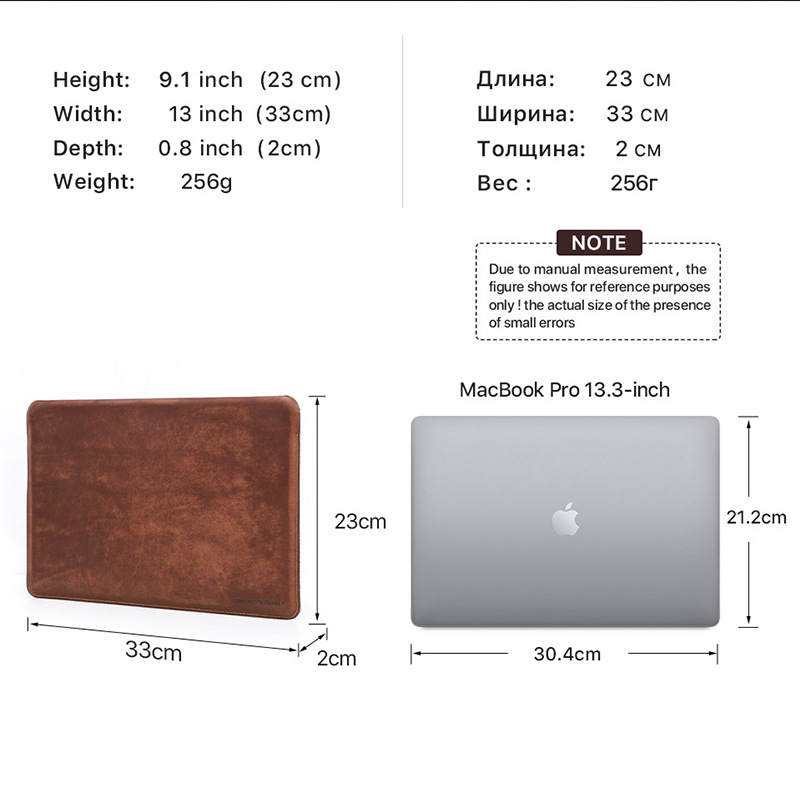 حافظة لابتوب من جلد كريزي هورس - مراجعة Briefcase Leather Slim وسعره