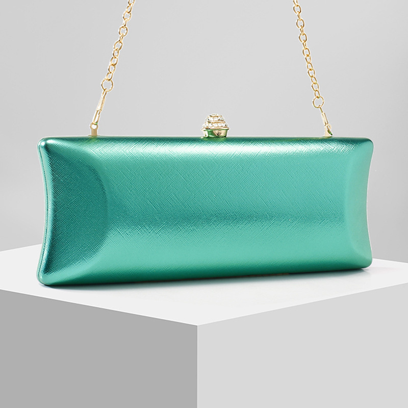 الكلاسيكية صندوق طويل مساء حقي - مراجعة Luxury Bags Green وسعره