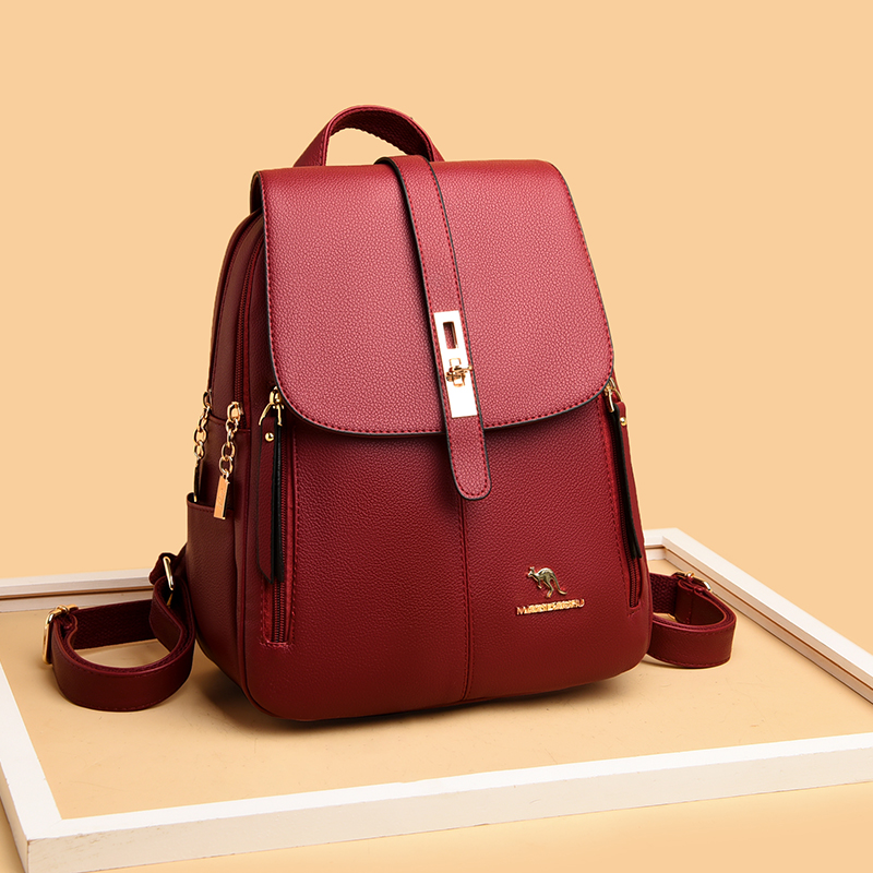 حقائب ظهر جلدية فاخرة للفتيات  - مراجعة Luxury Bags Vintage وسعره
