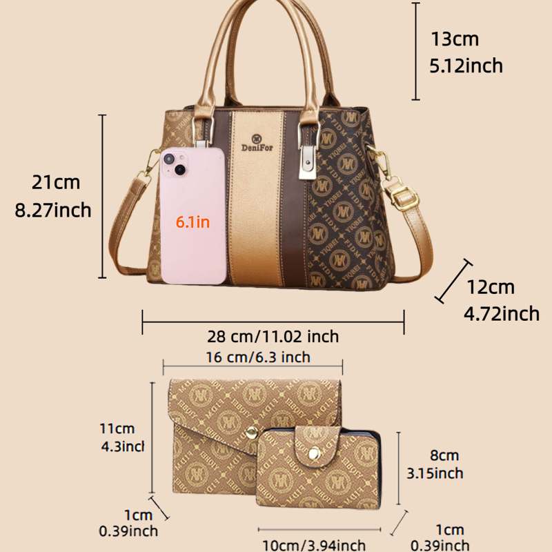 مجموعة من 3 حقائب يد نسائية بت - مراجعة Luxury Bags & Leather Repair Of Atlanta Reviews وسعره