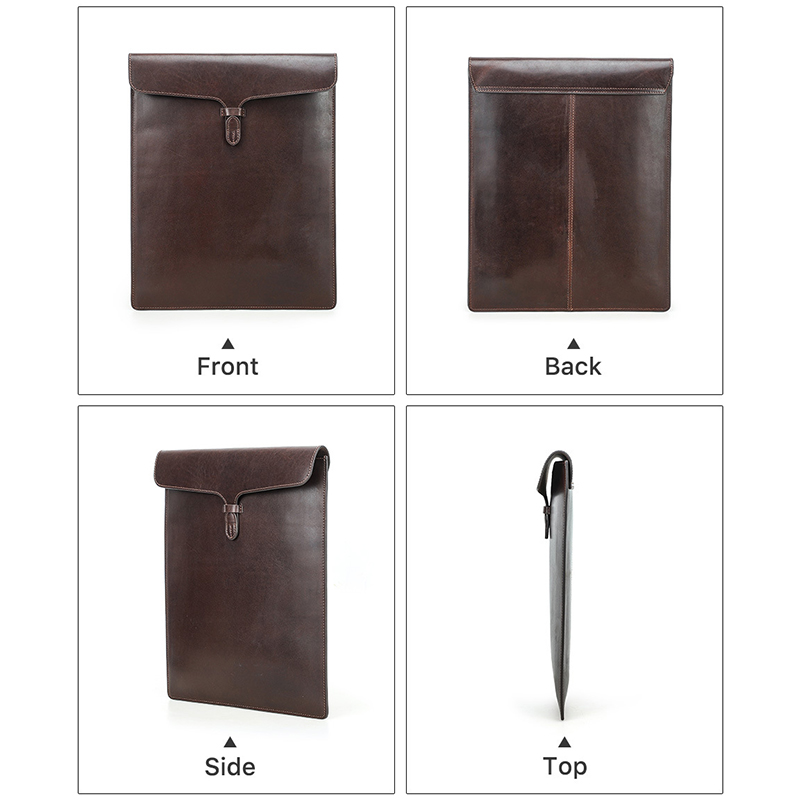 حافظة لابتوب من الجلد الطبيعي  - مراجعة Briefcase Leather Slim وسعره
