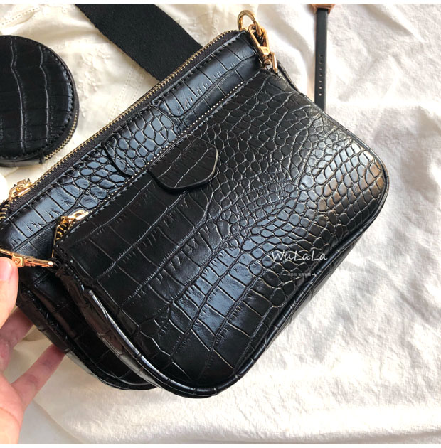 حقيبة كتف نسائية بطبعة جلد الت - مراجعة Luxury Bags Sling وسعره