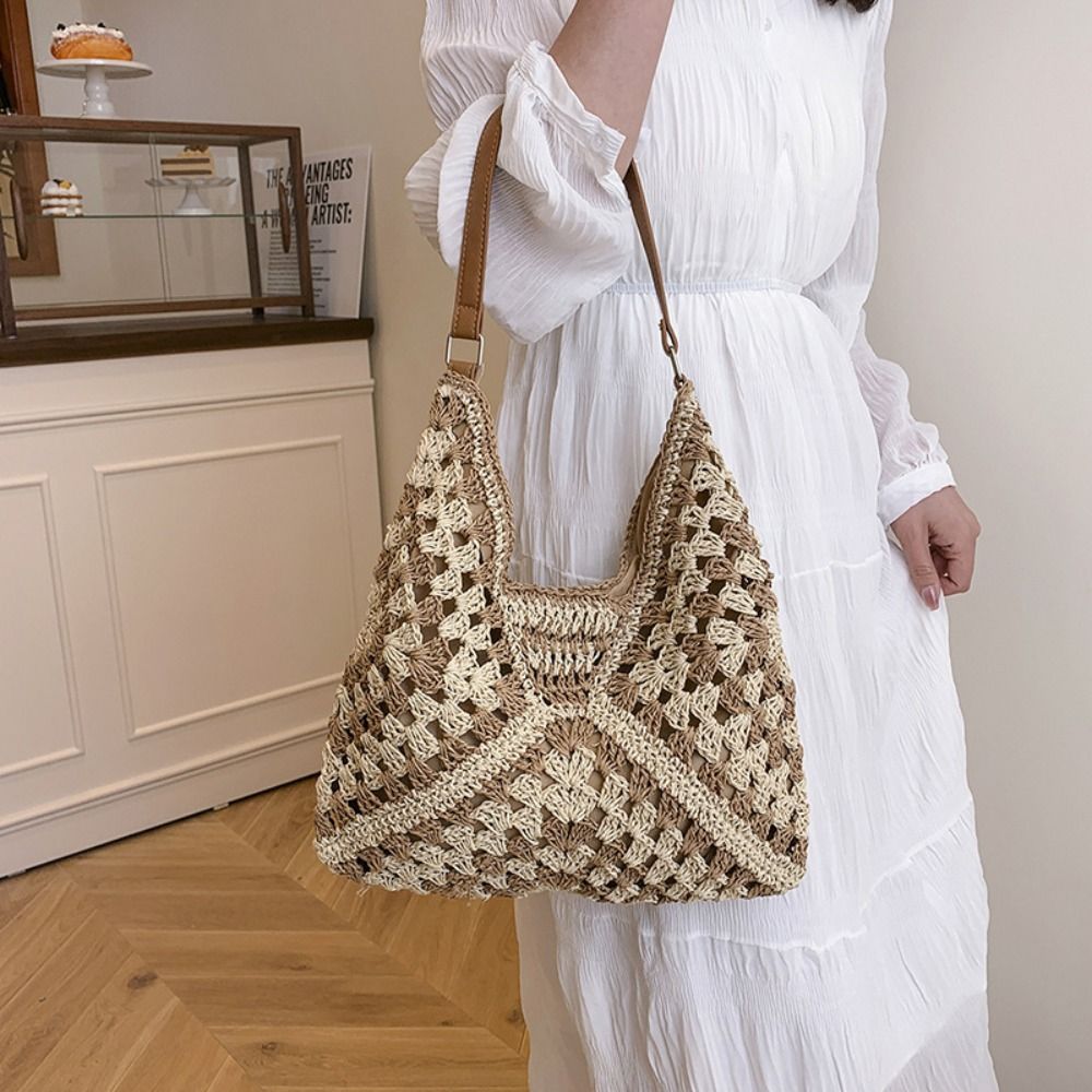 حقيبة كتف نسائية صيفية جديدة م - مراجعة Luxury Beach Bags Ysl وسعره