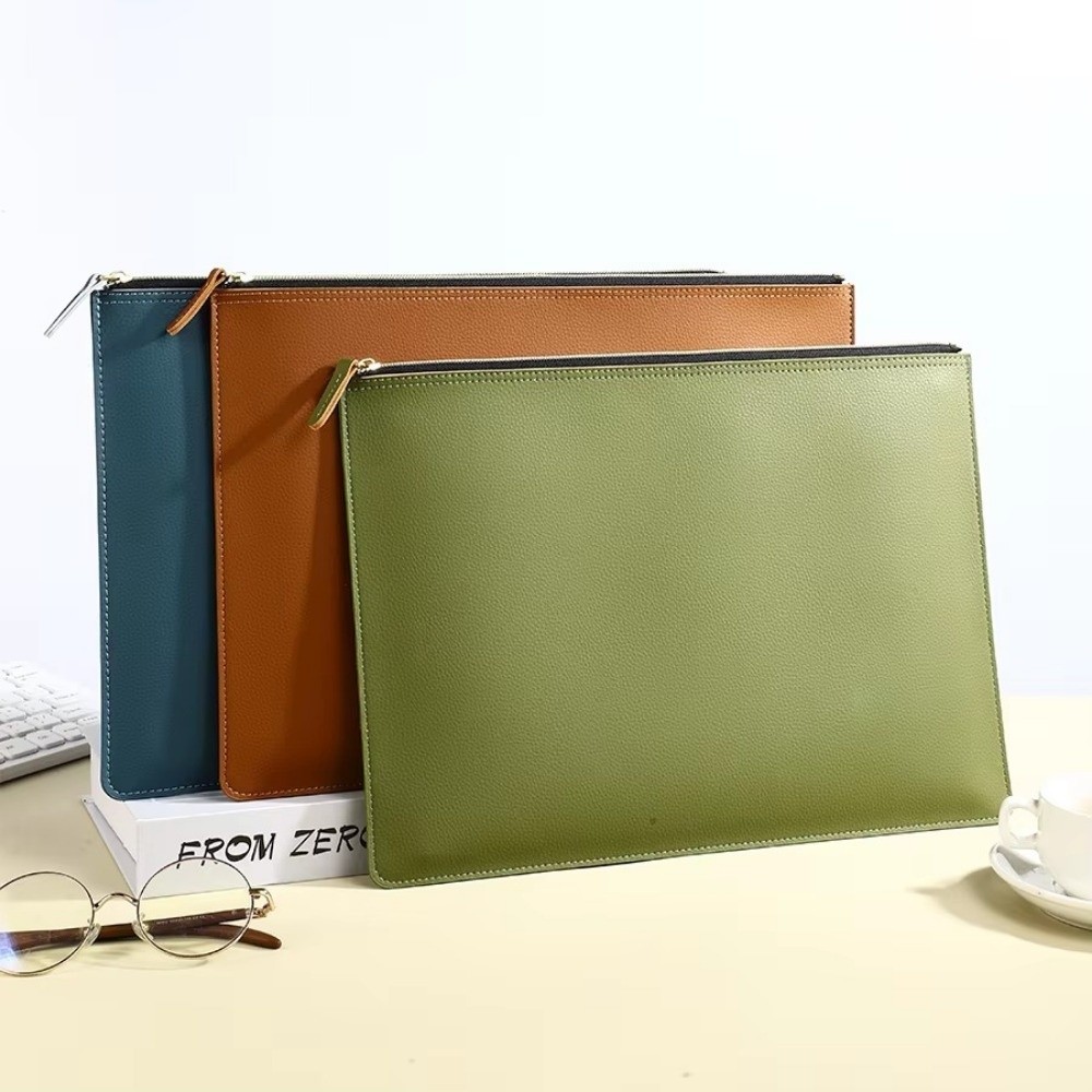 حقيبة أعمال A4 بسحاب، ألوان مت - مراجعة Briefcase Leather Slim وسعره
