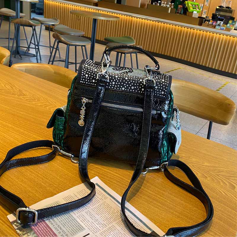 موضة المرأة على ظهره سعة كبيرة - مراجعة Luxury Bags For Travel وسعره