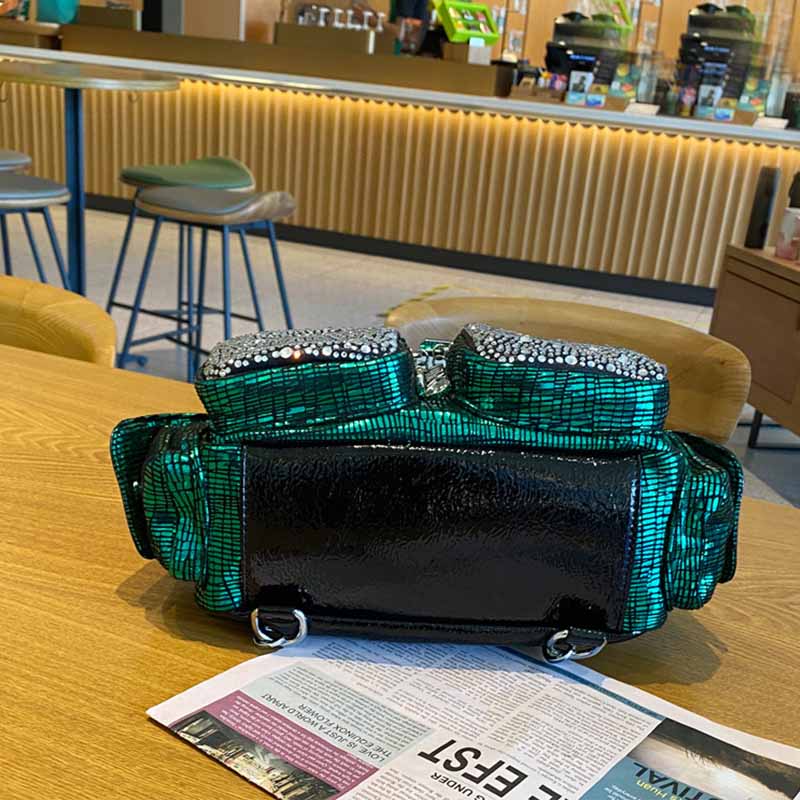 موضة المرأة على ظهره سعة كبيرة - مراجعة Luxury Bags For Travel وسعره