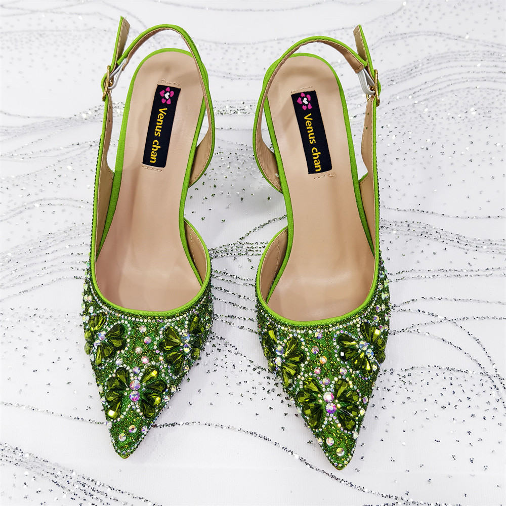 أحذية وحفلات فاخرة من حجر الرا - مراجعة Luxury Bags Green وسعره