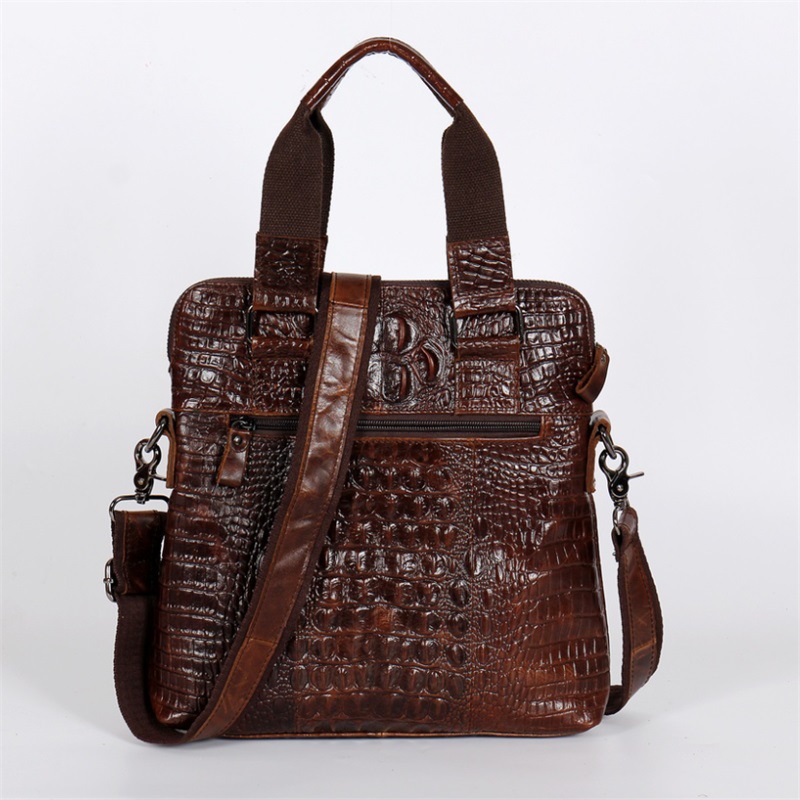 حقيبة كمبيوتر محمول عمودية رفي - مراجعة Briefcase Leather Slim وسعره