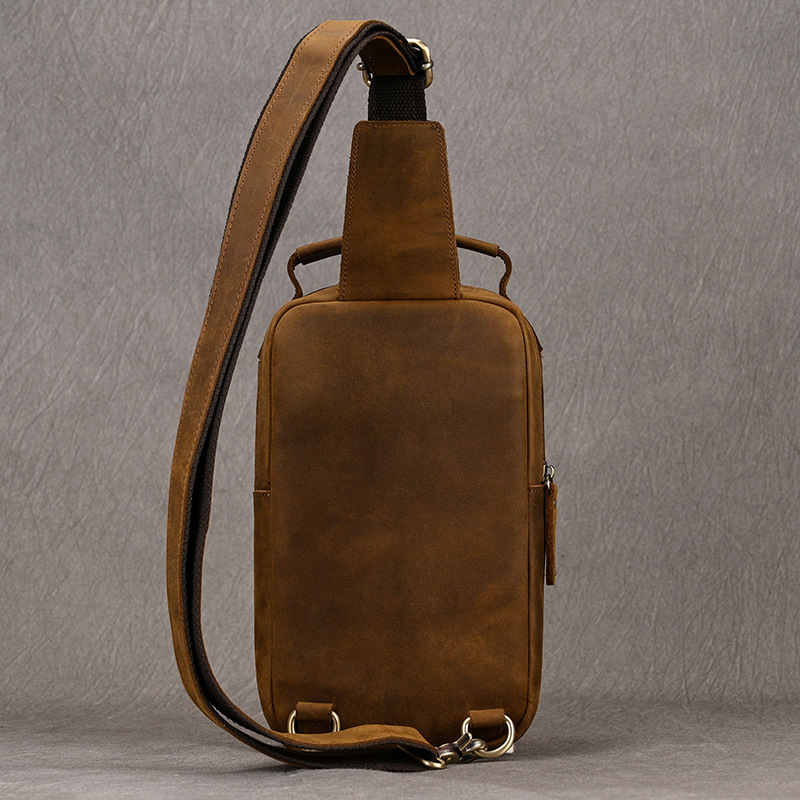 حقائب الصدر الذكور الفاخرة جلد - مراجعة Luxury Bags Sling وسعره