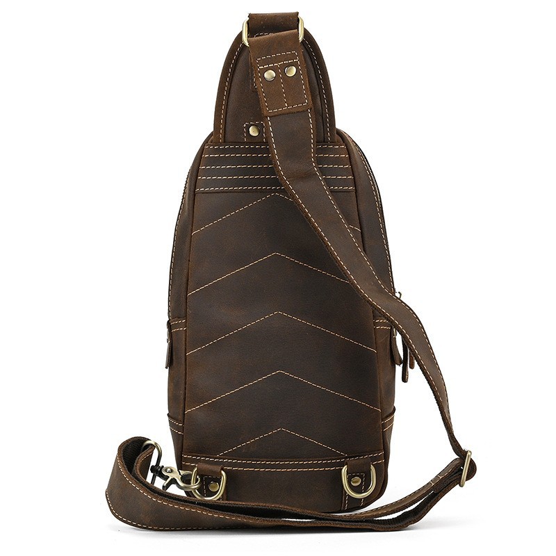 حقيبة صدر للرجال من الجلد الطب - مراجعة Luxury Bags Sling وسعره