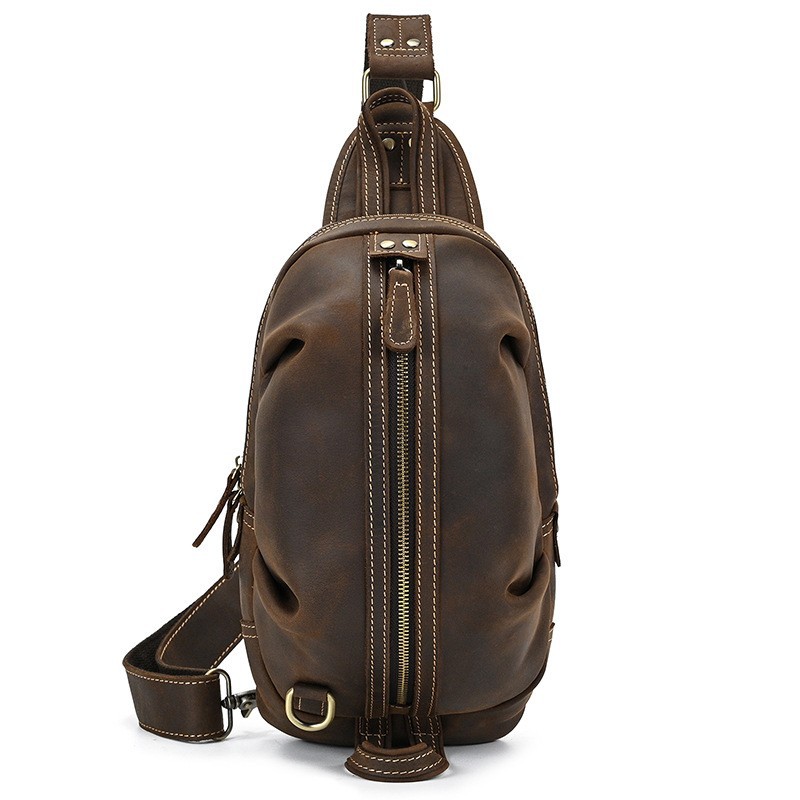 حقيبة صدر للرجال من الجلد الطب - مراجعة Luxury Bags Sling وسعره
