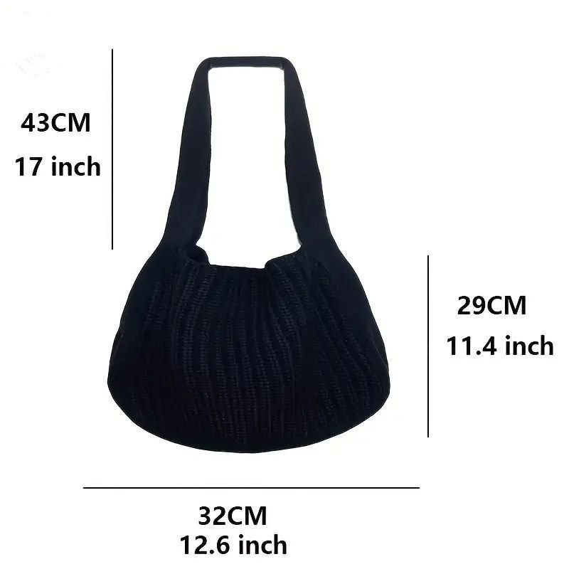حقيبة كتف تحت الإبط محبوكة متع - مراجعة Luxury Beach Bags Ysl وسعره